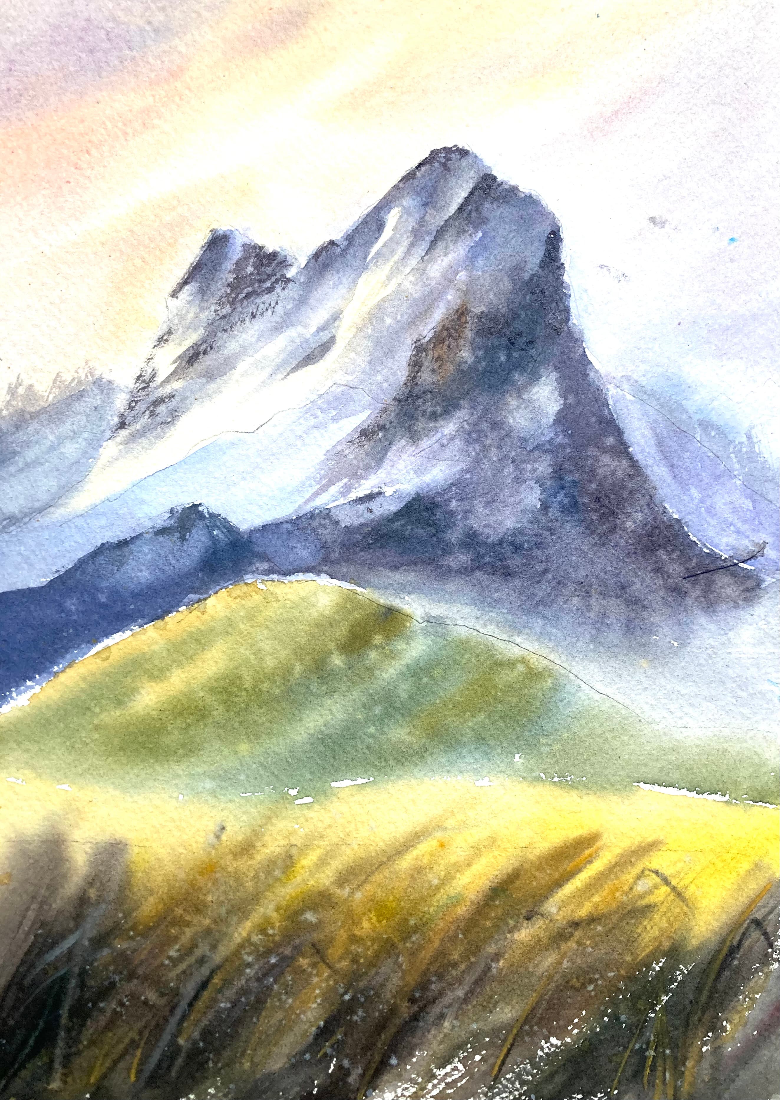 Peña Foratata — Watercolor, Cotton 100%, Irina Gîndea